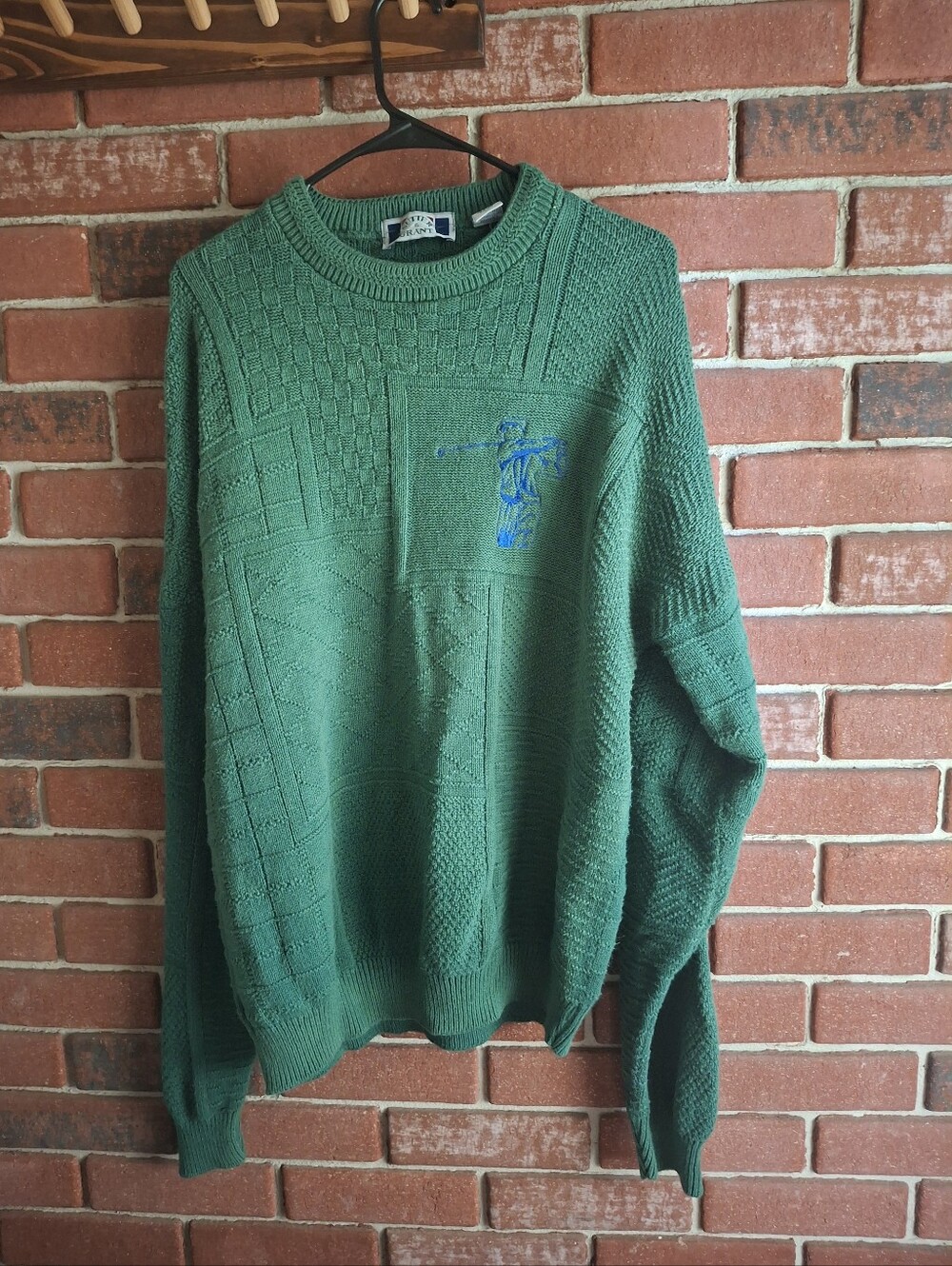 Vintage Sutter & Grant golf sweater